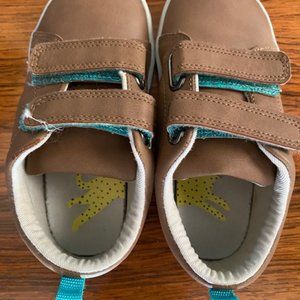 Ten Little Brand Sneakers Everyday Original Tan & Turquoise Blue